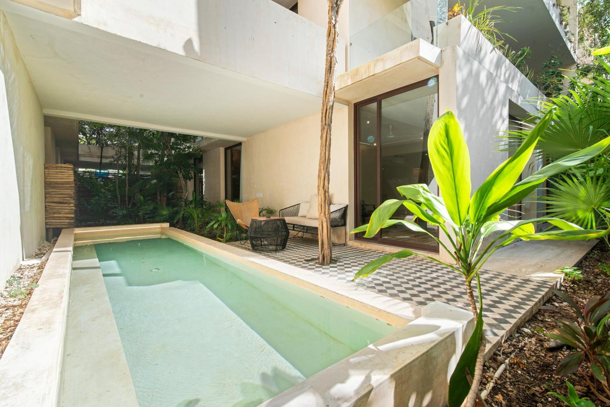 102-104 Amazing Private Pool And Fully Equipped Apartment تولوم المظهر الخارجي الصورة